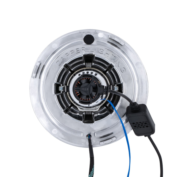 Chrome LED Seven with RGB Switchback Halo