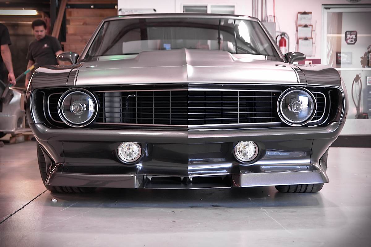 1969 Chevy Camaro - Classic Black Style Headlights