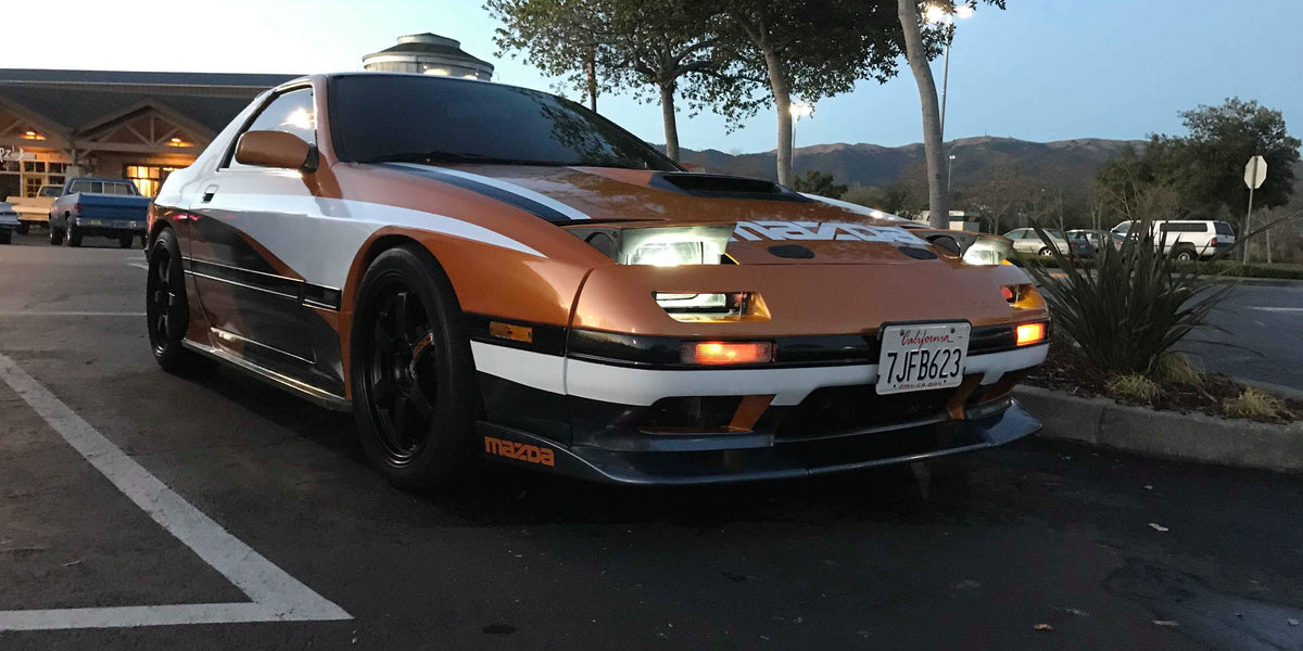 David's Mazda RX-7 #seethelight — Dapper Lighting