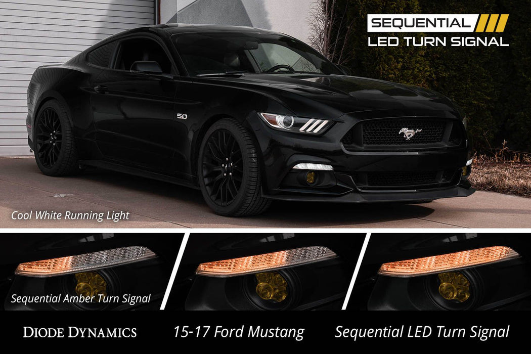 Sequential LED Turn Signals For 2018-2020 Ford Mustang GT350 (Pair) (USDM)