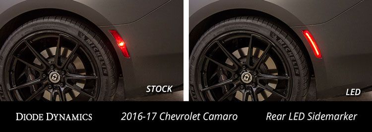 LED Sidemarkers For 2016-2024 Chevrolet Camaro (Set)