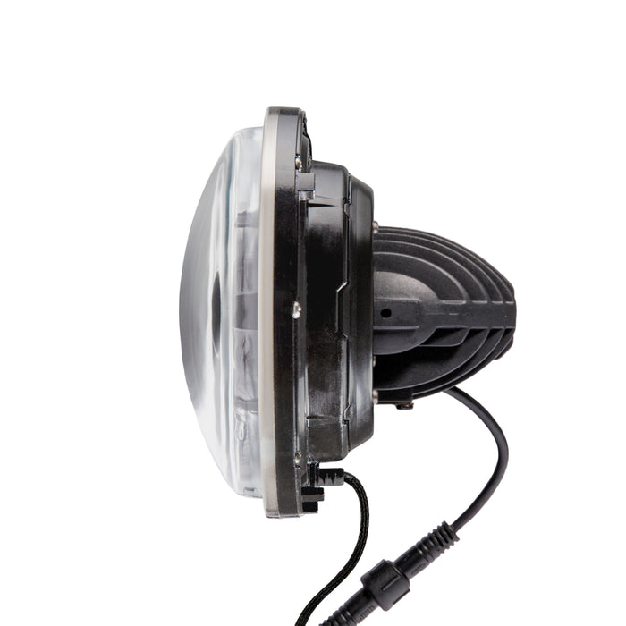High/Low Beam Black 30W LED 575 with Modern Switchback Halo