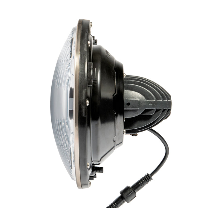 Black LED Seven with HDR Switchback Halo with Original Glass