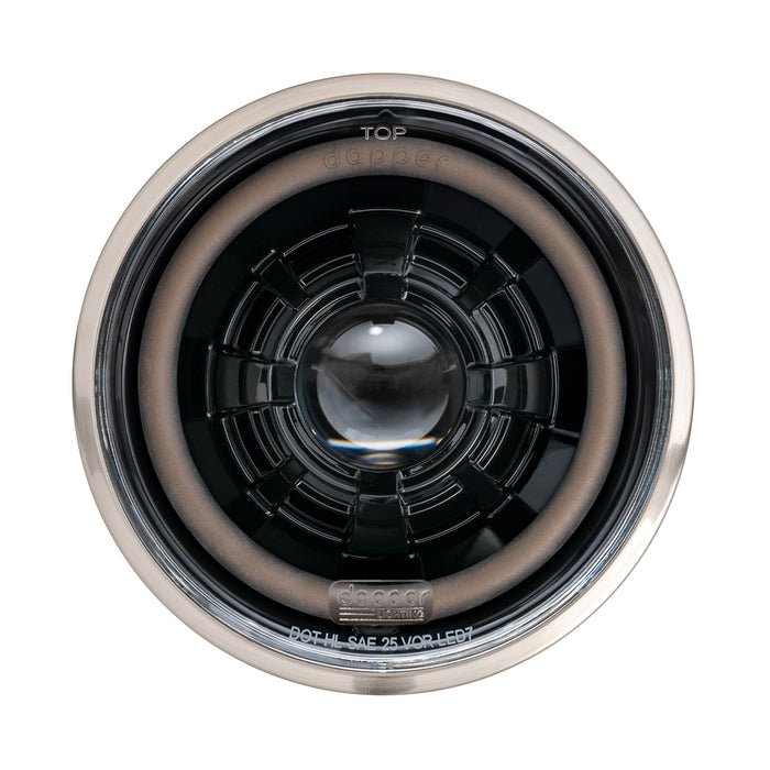 Black LED Seven with Smoked HDR Halo