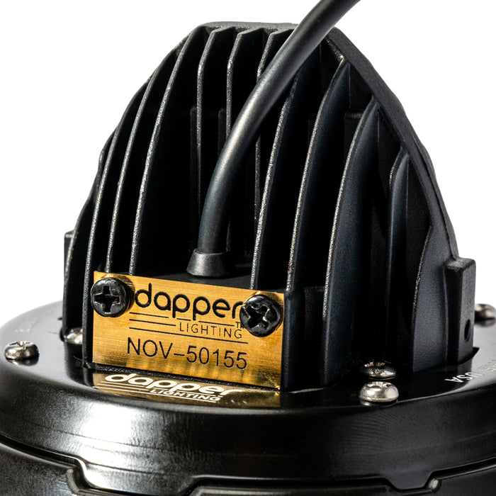 Black LED Seven with HDR Switchback Halo with Original Glass