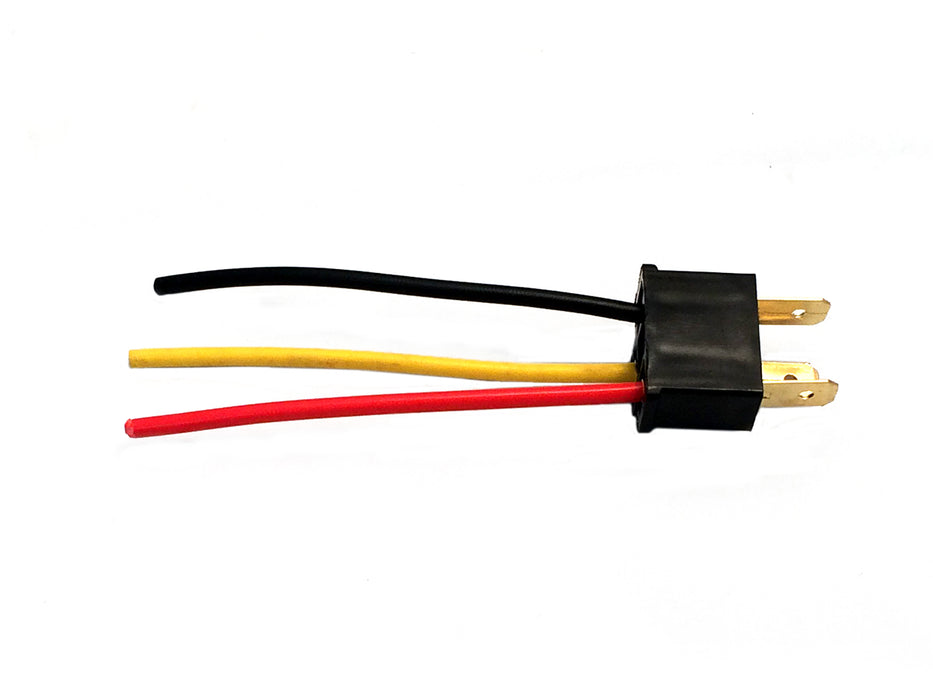 Dapper Lighting H4/9003/HB2 Prewired Connector (Male Socket)