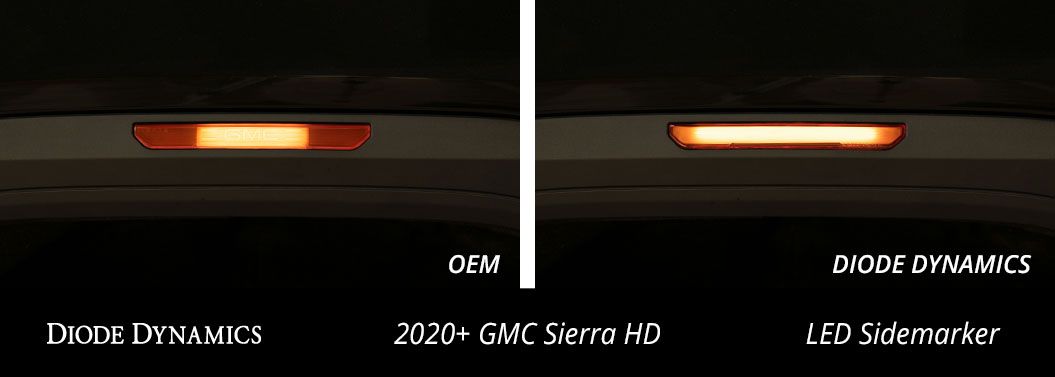 LED Sidemarkers For 2024 GMC Sierra HD 2500/3500 (Set)