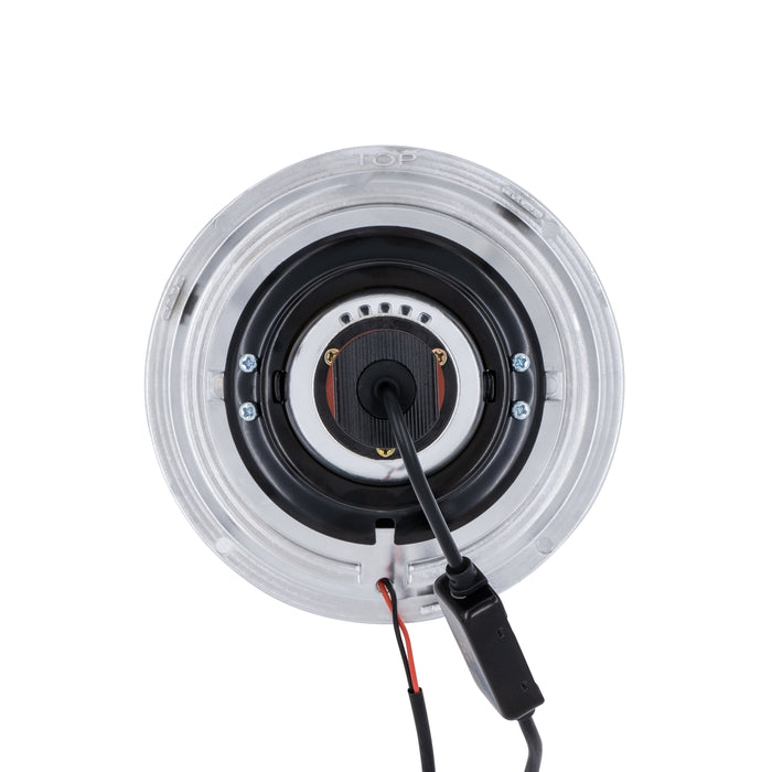 High/Low Beam Chrome 13W LED 575 with Classic Switchback Halo