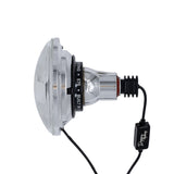 High Beam Chrome 13W LED 575 with Classic Switchback Halo with Original Glass