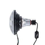 Low Beam Black 13W LED 575 with HDR RGB Halo with Original Glass