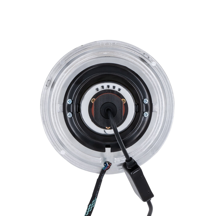 High/Low Beam Chrome 13W LED 575 with HDR RGB Halo