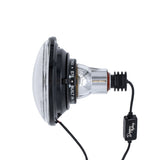 Low Beam Black 13W LED 575 with Modern Switchback Halo