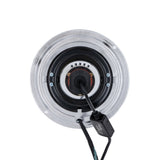High/Low Beam Chrome 13W LED 575 with HDR Smoked RGB Halo with Original Glass