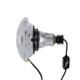 High Beam Chrome 13W LED 575 with HDR Switchback Halo with Original Glass