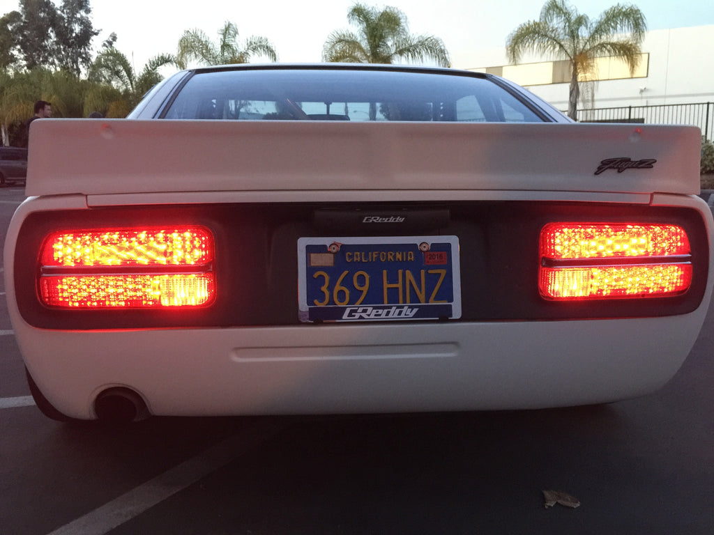 1970 - 1973 Datsun 240Z Advanced Sequential LED Tail Lights - USD Spec w/Reverse