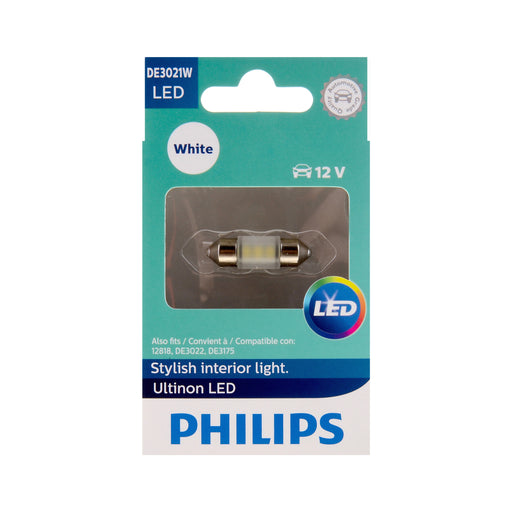 Philips Ultinon LED 578 Bulbs 2-Pack – 6000K Cool White Interior Dome Light