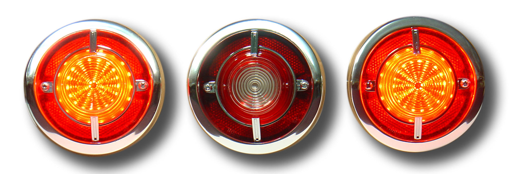 1962 Chevrolet Impala Sequential LED Tail Lights (4 panel)