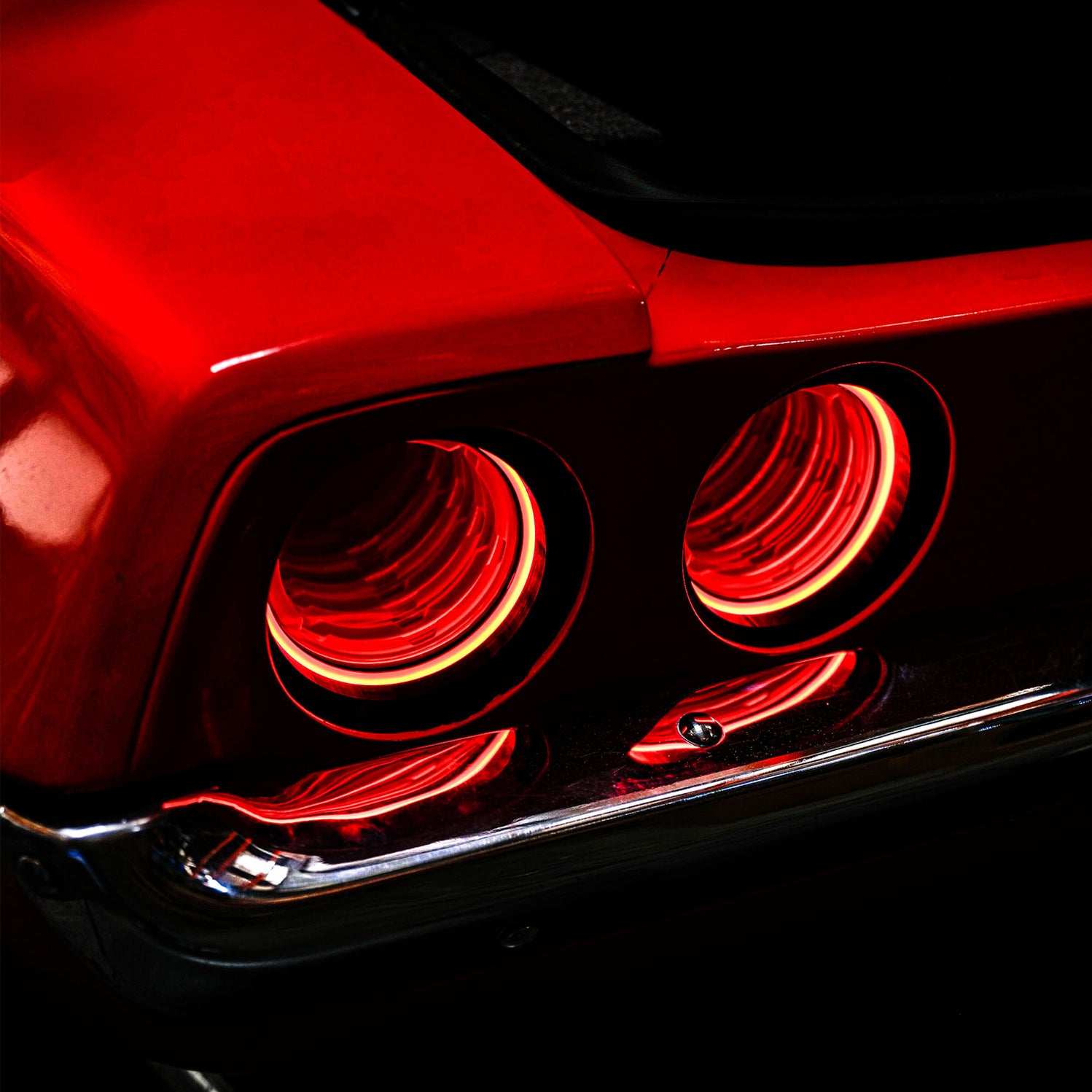 1970 - 1973 Chevrolet Camaro Billet Infinity Tail Lights — Dapper Lighting