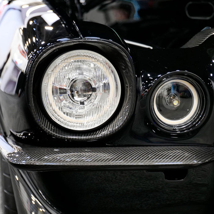 Chrome LED Seven with HDR Switchback Halo with Original Glass