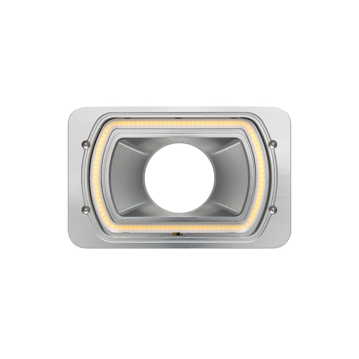 Billet Air Intake with Halo (4x6")