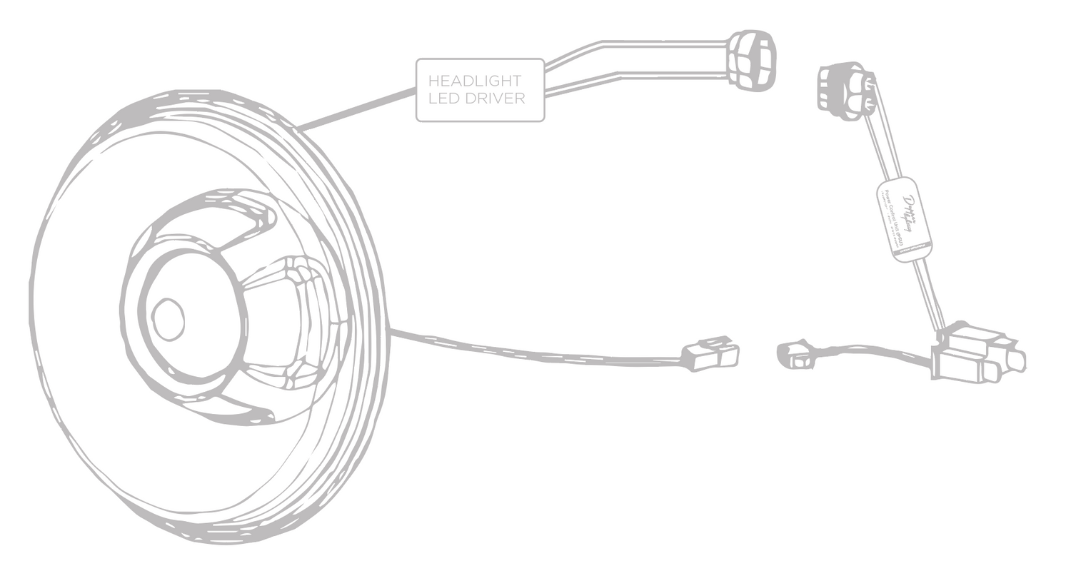 Step 1. Continued - PCU Harness