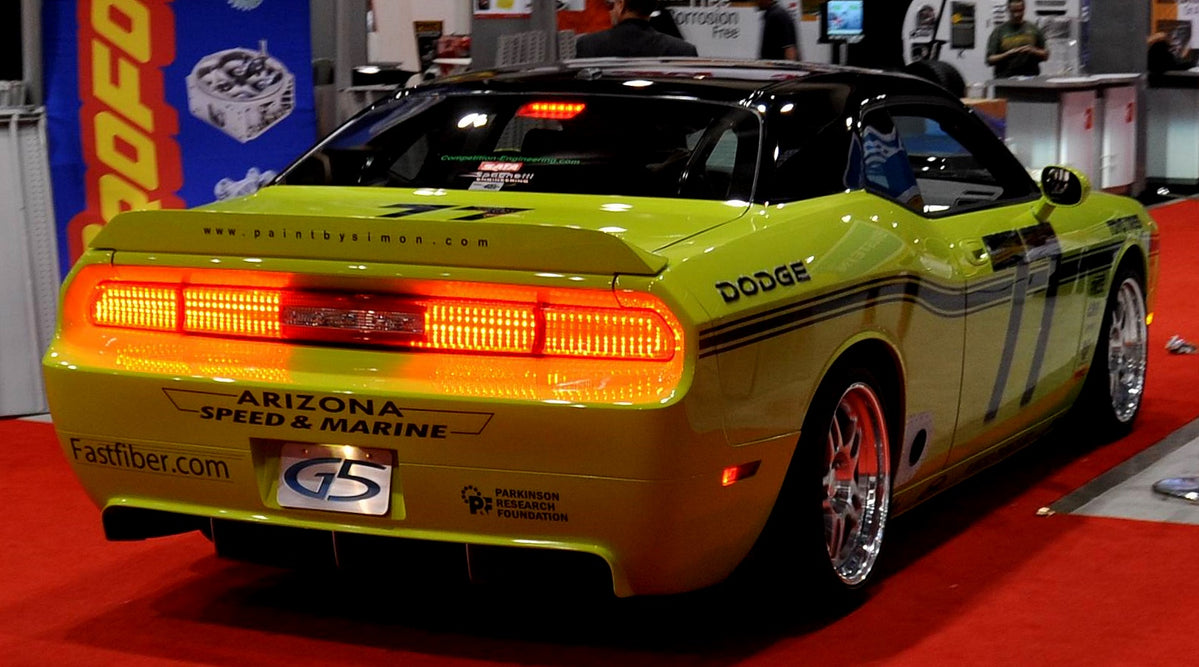 2008 - 2014 Dodge Challenger Sequential LED Tail Lights — Dapper Lighting