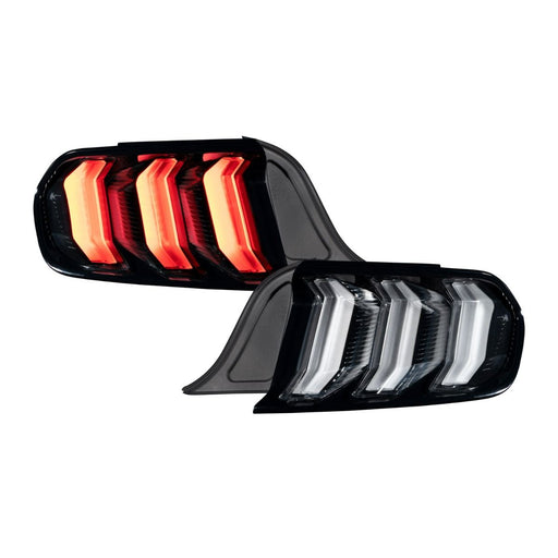 SEBLAFF LED Tail Light Assembly For 2015-2017 Ford Mustang – Passenger Right Side, Black Housing
