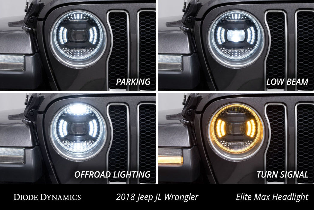 Elite LED Headlights for 2020 - 2023 Jeep Gladiator