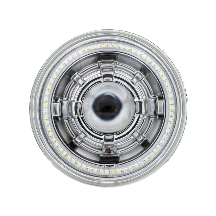 Low Beam Chrome 13W LED 575 with Classic Switchback Halo