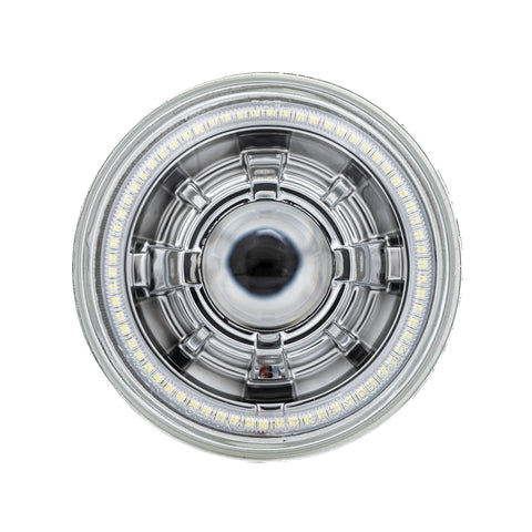 High Beam Chrome 13W LED 575 with Classic Switchback Halo