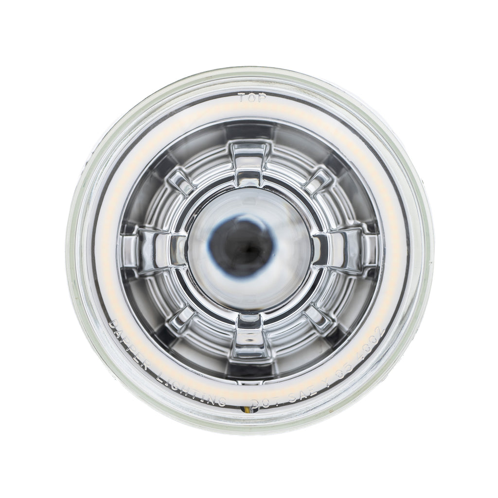 Low Beam Chrome 13W LED 575 with HDR Switchback Halo