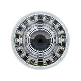 High/Low Beam Chrome 13W LED 575 with Modern Switchback Halo