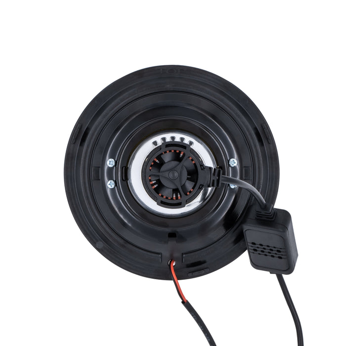 High/Low Beam Black 30W LED 575 with Classic Switchback Halo