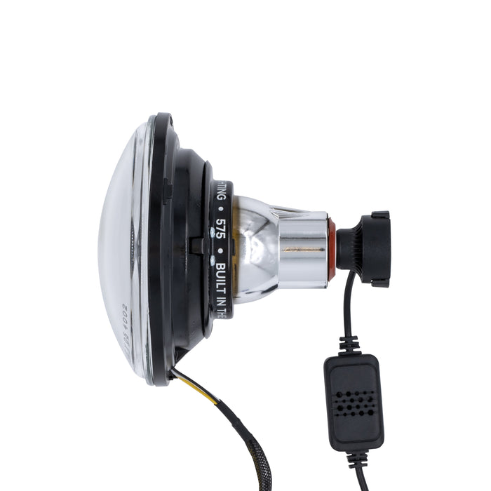 High Beam Black 30W LED 575 with HDR Red Halo