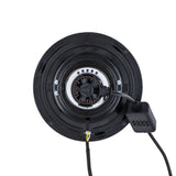 Low Beam Black 30W LED 575 with HDR Red Halo with Original Glass