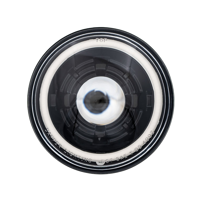 High/Low Beam Black 30W LED 575 with HDR RGB Halo