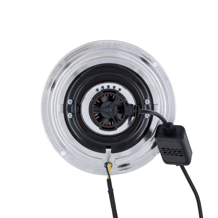 High/Low Beam Chrome 30W LED 575 with HDR Switchback Halo