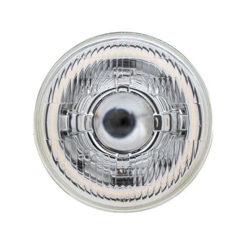 High Beam Chrome 30W LED 575 with HDR Switchback Halo with Original Glass