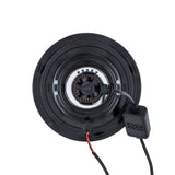 High Beam Black 30W LED 575 with Modern Switchback Halo with Original Glass