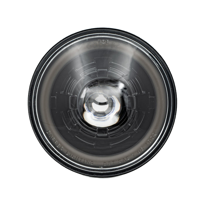 High/Low Beam Black 30W LED 575 with HDR Smoked RGB Halo