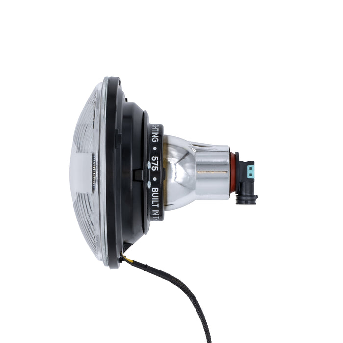 High Beam Black Halogen 575 with HDR Switchback Halo with Original Glass