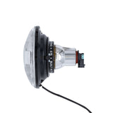 High/Low Beam Black Halogen 575 with Modern Switchback Halo with Original Glass