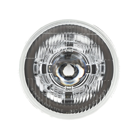 High Beam Chrome Halogen 575 with HDR Smoked Red Halo with Original Glass