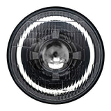 Black LED Seven with RGB Switchback Halo with Original Glass