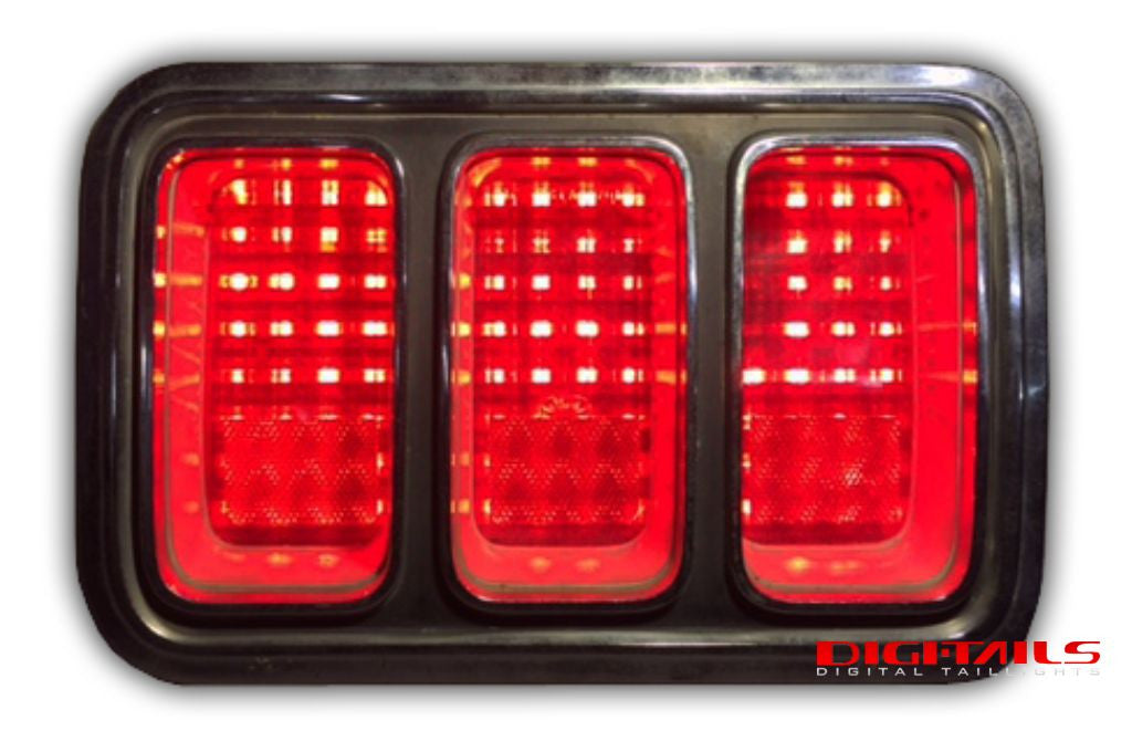 1970 Ford Mustang Simple Sequential LED Tail Lights