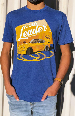 *Limited Edition* 'Gold Leader' T-Shirt - 1975 Datsun 280z